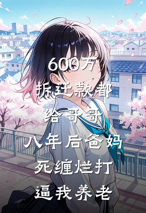 600万拆迁款都给哥哥，八年后爸妈死缠烂打逼我养老