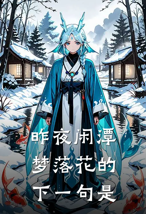 昨夜闲潭梦落花的下一句是